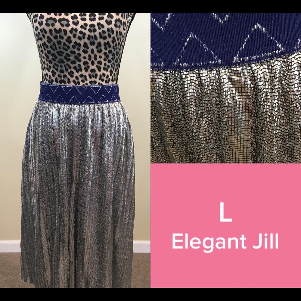 LuLaRoe Vintage Elegant Collection Jill Skirt